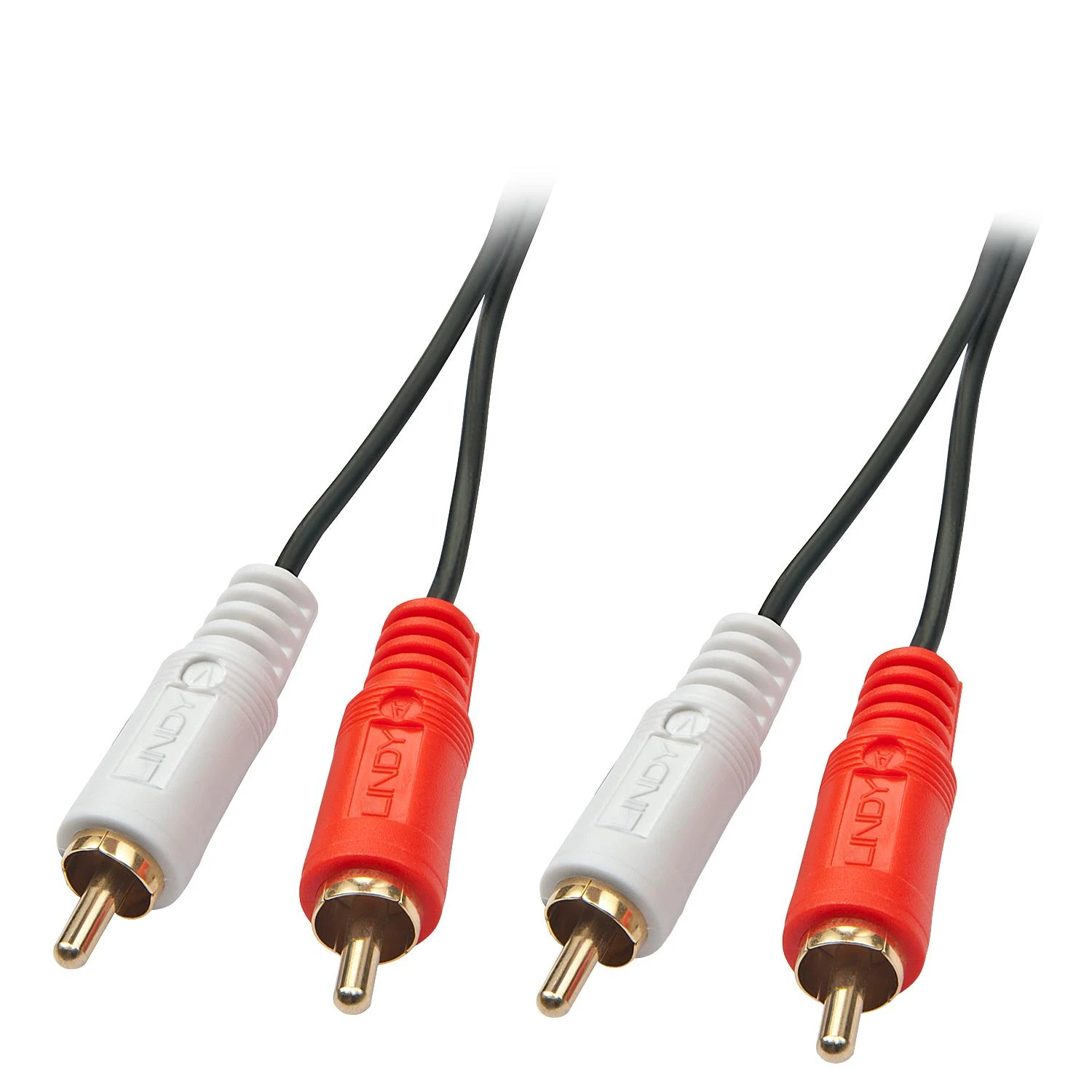 Lindy RCA audio kabelis su spalvotomis jungtimis