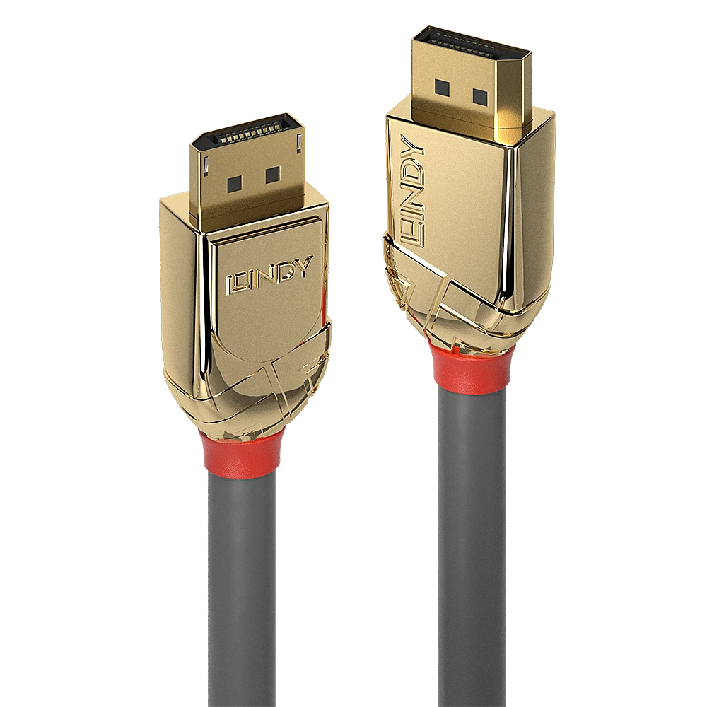 LINDY Gold Line DP 1.4 kabelio jungtys