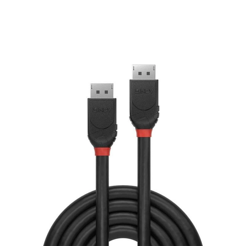 LINDY DisplayPort 1.2 laidas su 1 metro ilgio technine jungtimi