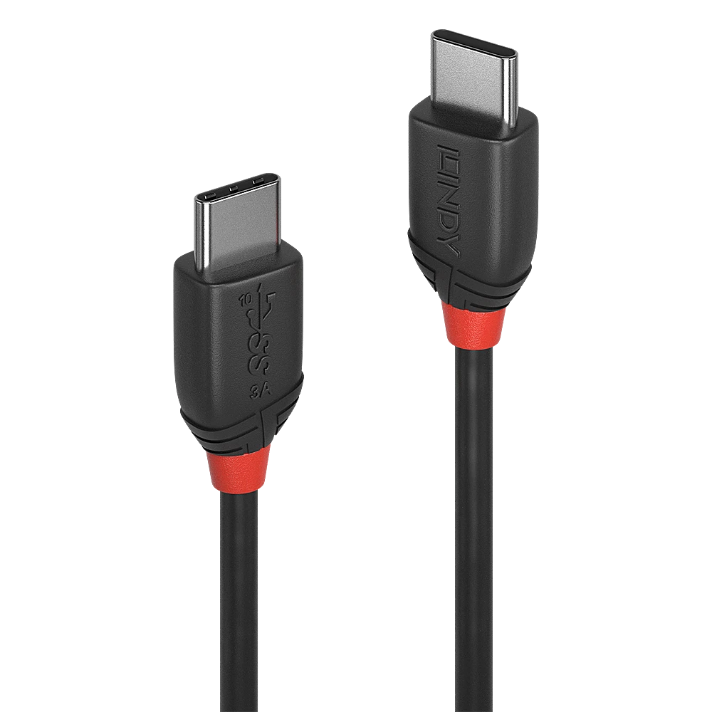 CABLE USB3.2 C-C 1.5M/Juodas 36907 LINDY