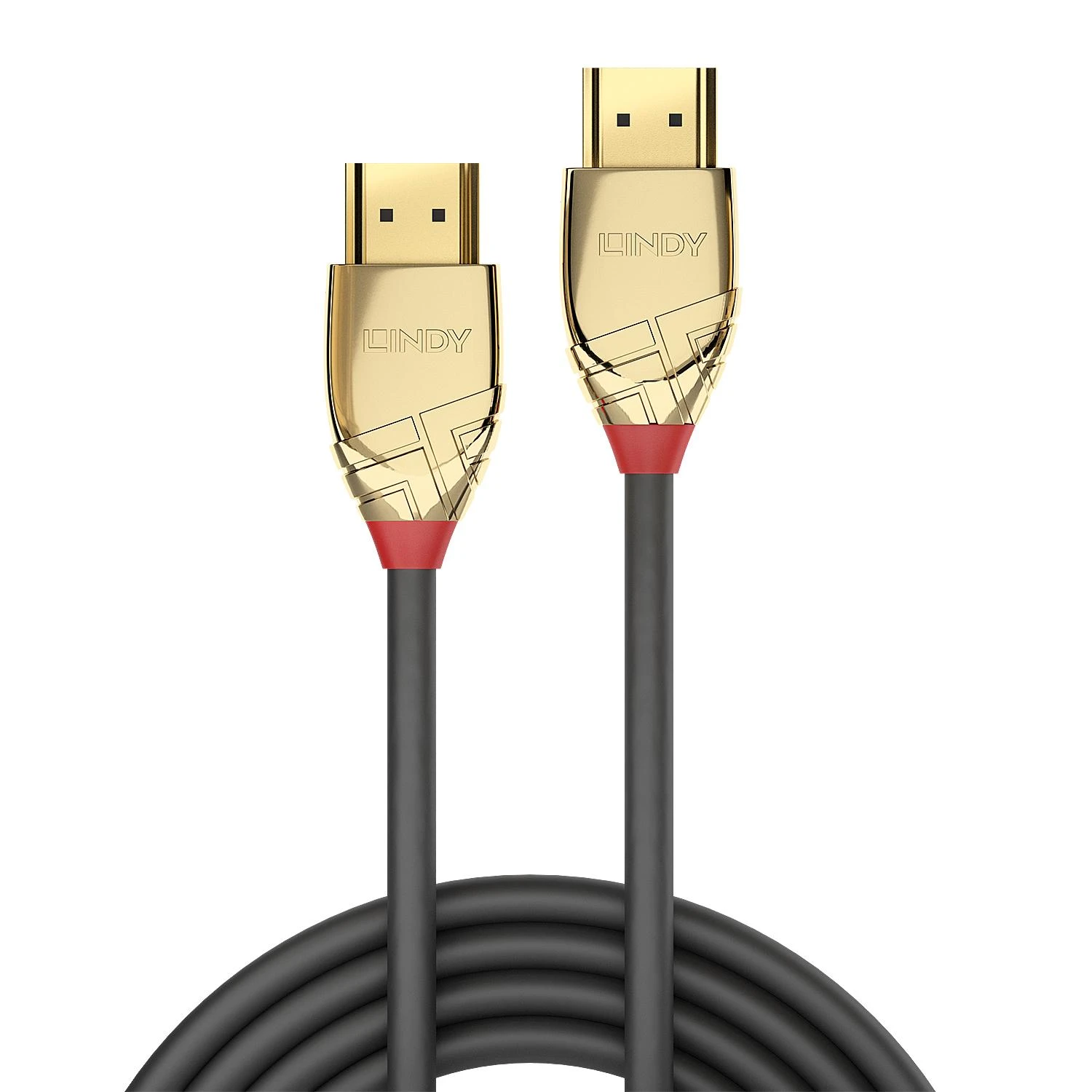 HDMI kabelis - LINDY Gold Line Standartinis HDMI Kabelis M/M, 15 m, Pilkas
