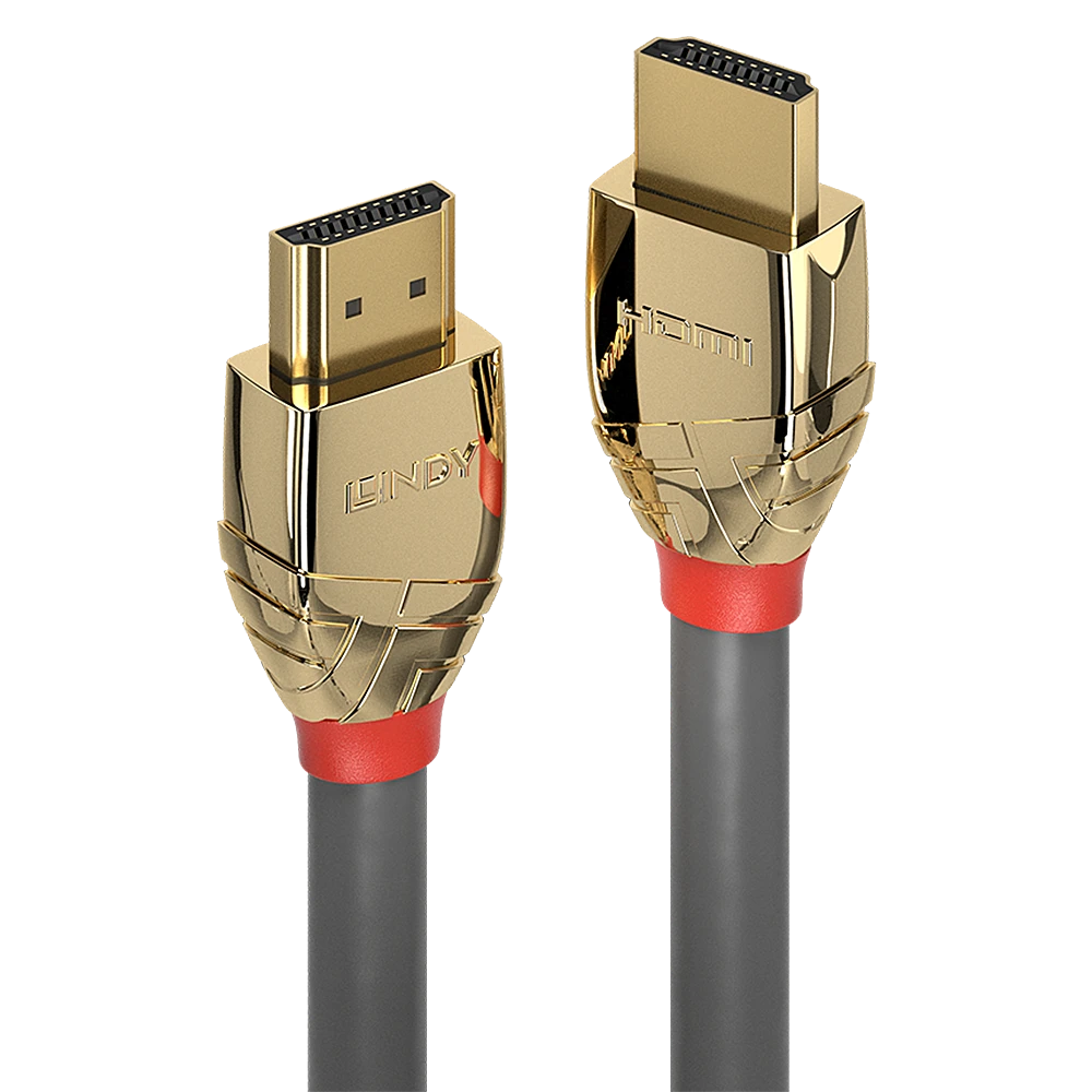 LINDY Gold Line HDMI jungčių detalės