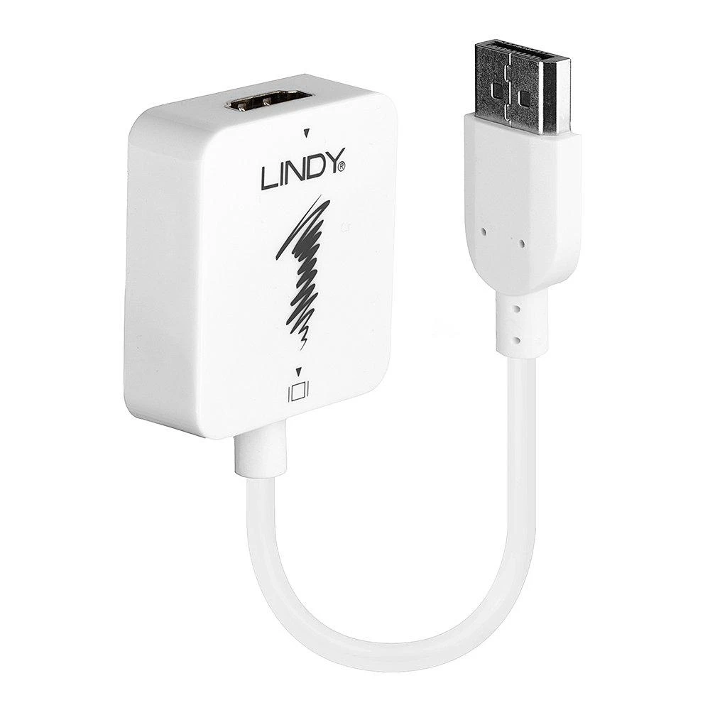 Lindy HDMI į DisplayPort adapteris - baltas