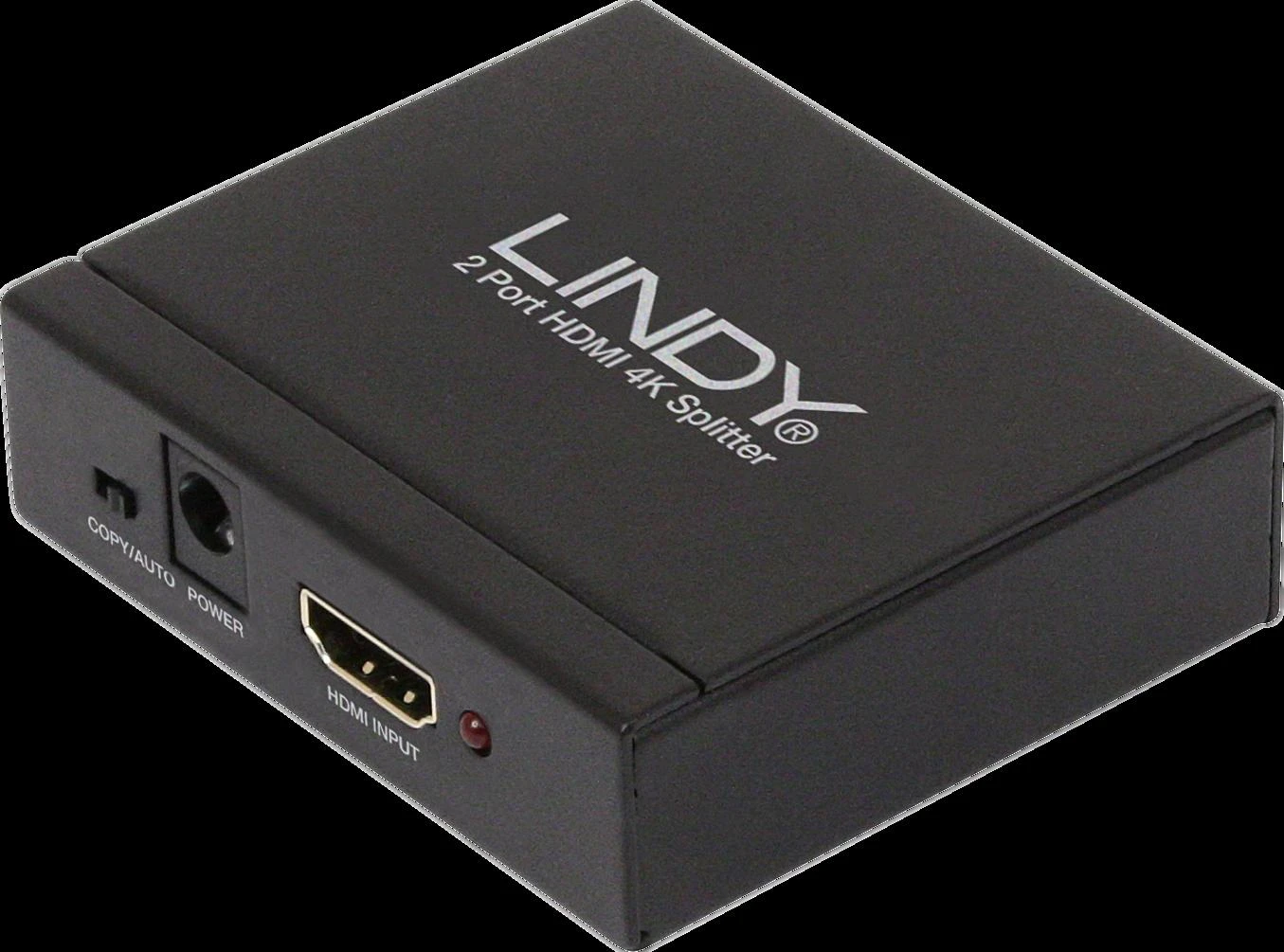 Lindy HDMI skirstytuvas su maitinimo jungtimi