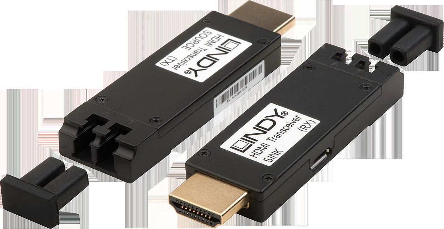 Lindy HDMI siųstuvas ir imtuvas su LC jungtimis