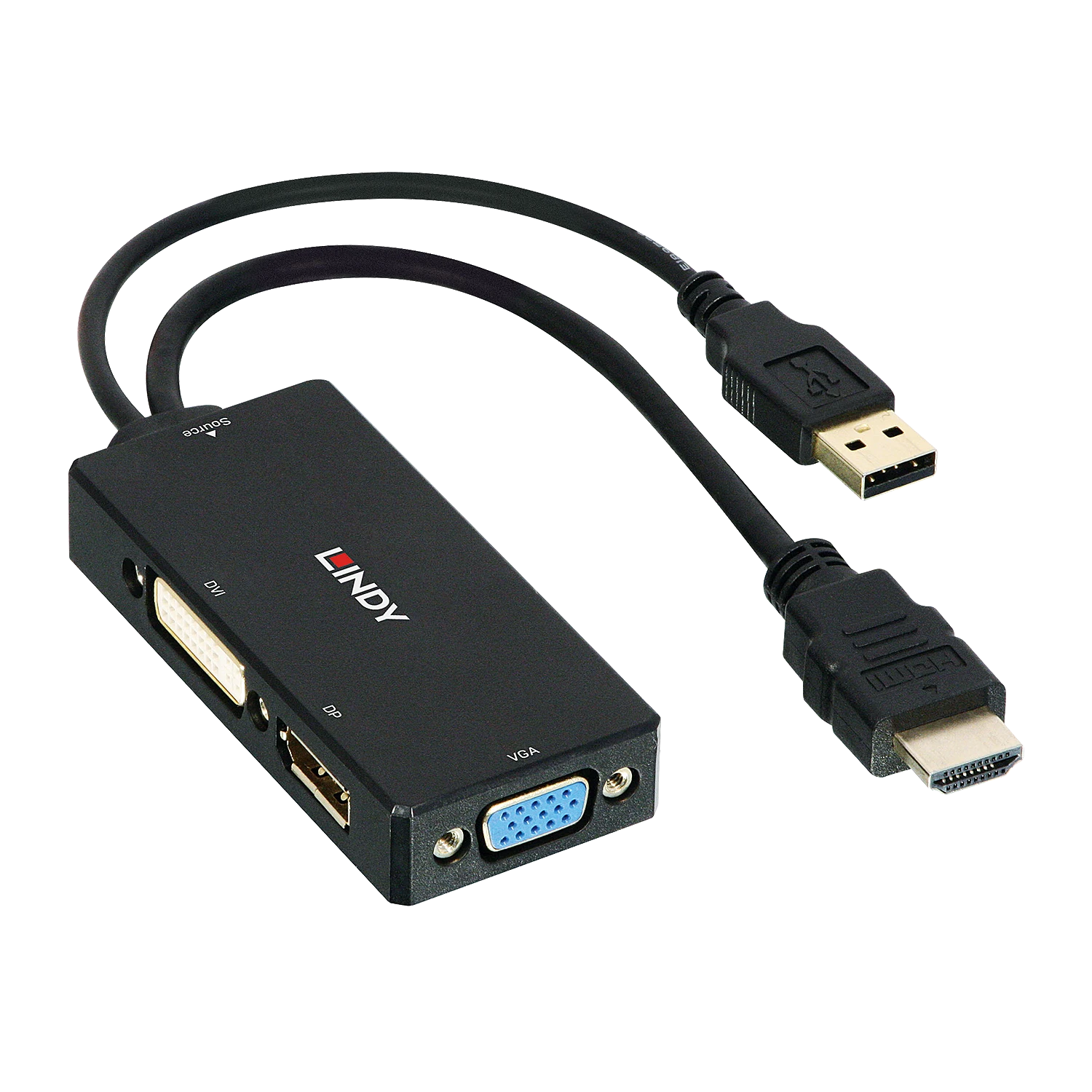 Lindy HDMI įvairių jungčių adapteris
