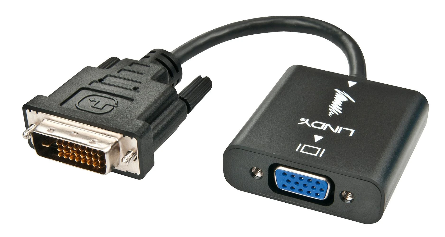 Lindy DVI-D į VGA adapteris, 24+1 kaiščių jungtis