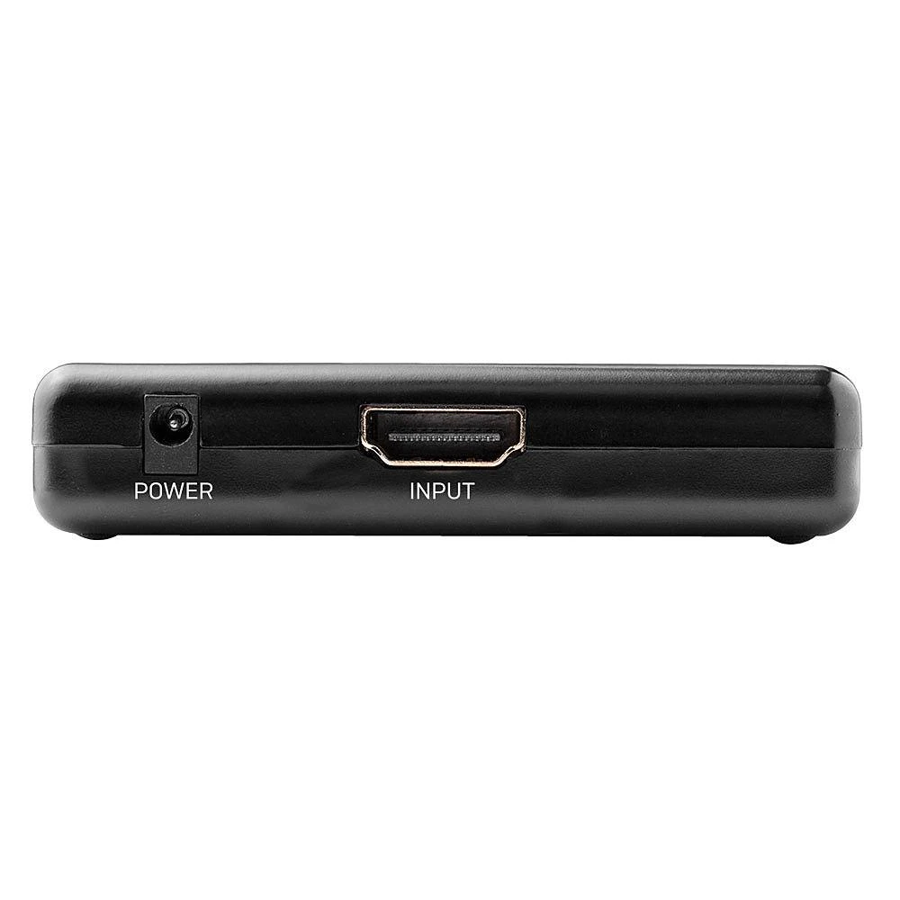 Lindy HDMI skirstytuvas – galinė panelė su maitinimo jungtimi