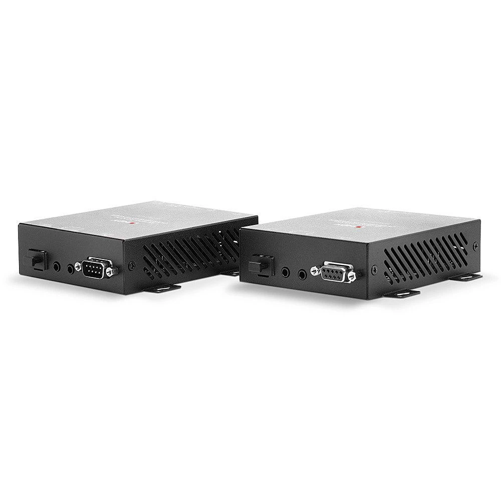 KVM Prailginimas - LINDY Šviesolaidinis HDMI 4K60, USB, IR ir RS232 KVM Prailginimas, 300 m, Juodas
