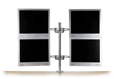 Laikiklis Darbo Stalo Spaustukas - LINDY Modulinis 450mm Stalo Spaustuko Stulpas, 9kg Talpa, Aliuminis, 450x80x88mm