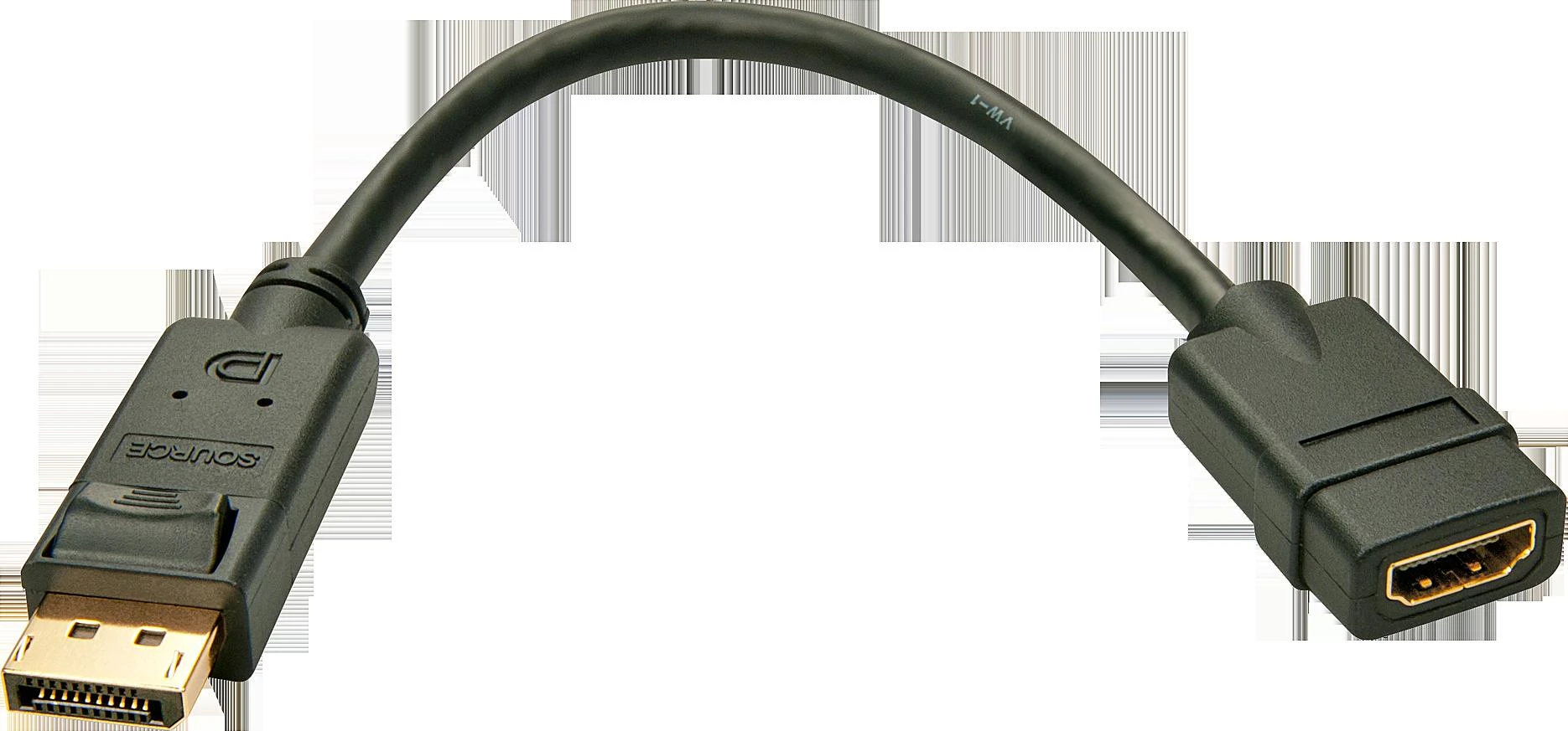 DisplayPort į HDMI adapteris, 15 cm