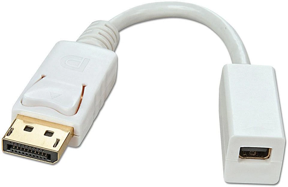 Lindy Adapteris - DisplayPort M/F į Mini DisplayPort F/F 4K Laidas