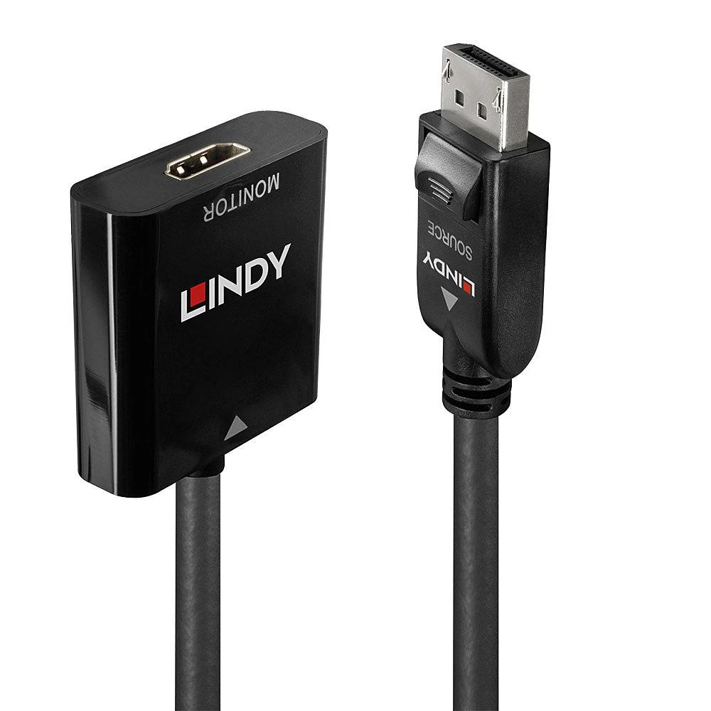 DisplayPort į HDMI aktyvus adapteris Lindy