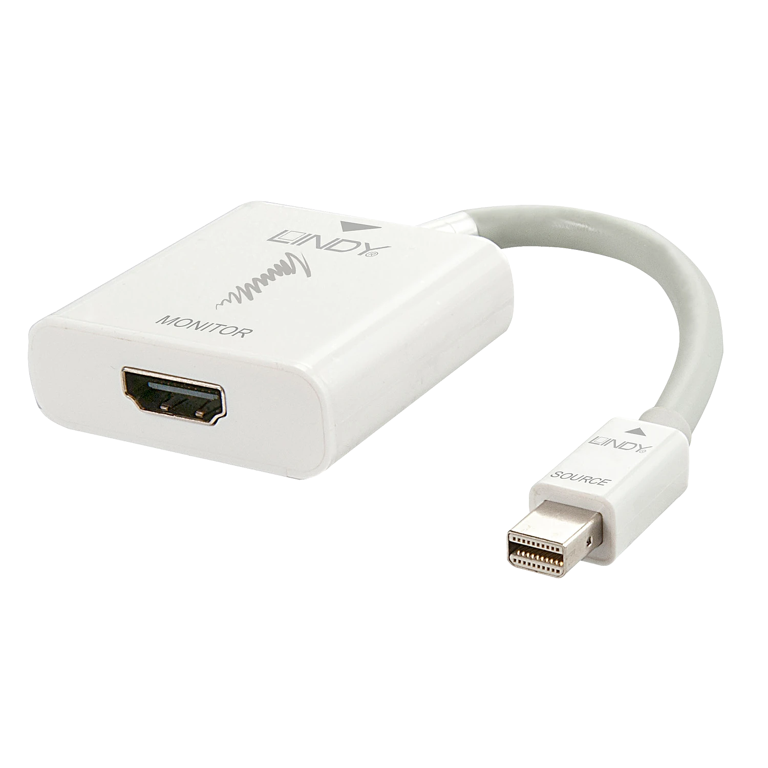 LINDY Mini DisplayPort į HDMI adapteris su jungtimis
