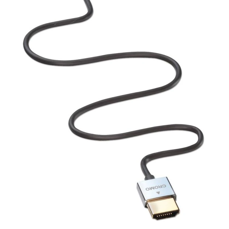 HDMI Laidas - LINDY Cromo Slim HDMI į Micro HDMI Laidas, Didelės Spartos, 2 m, Juodas