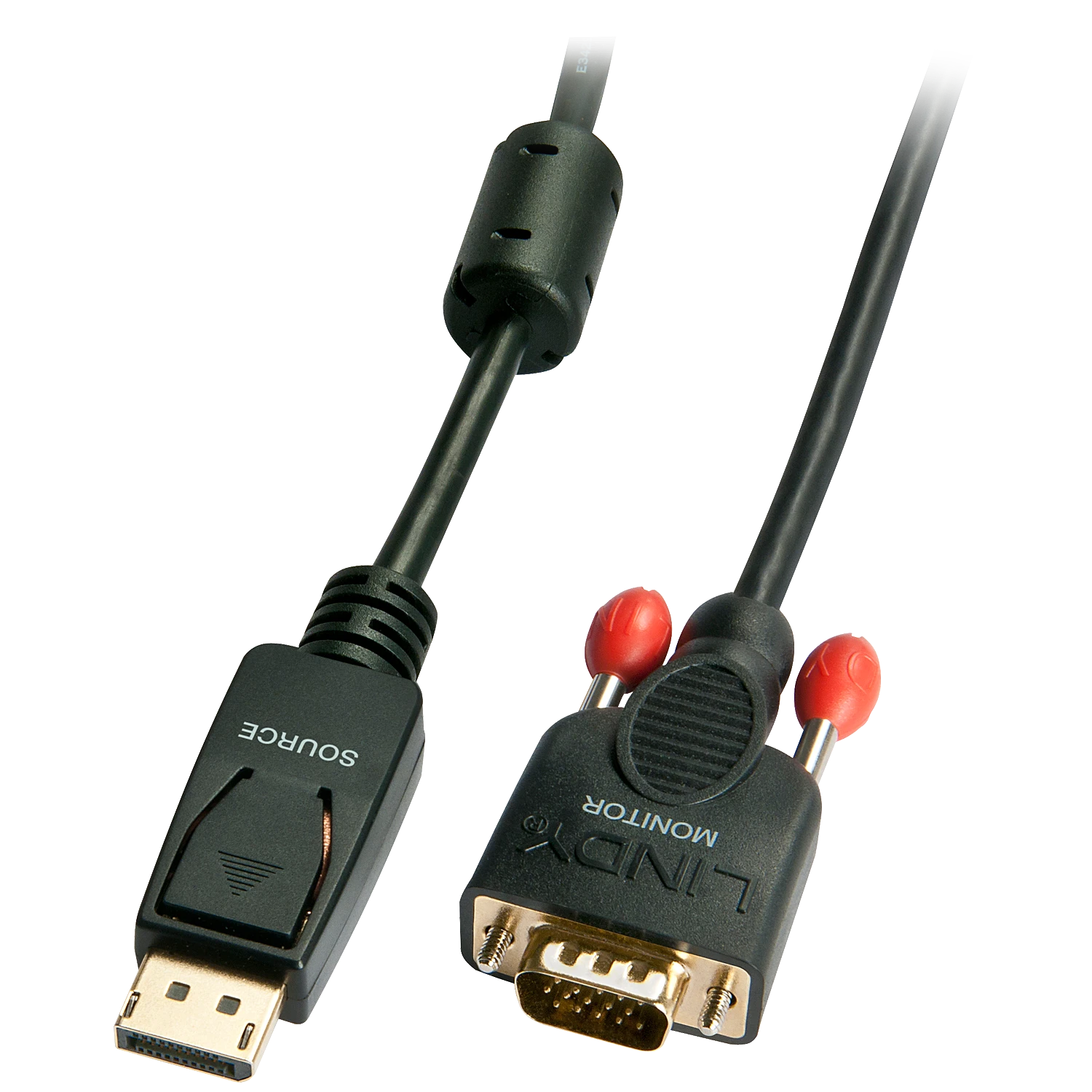 Lindy DisplayPort į VGA kabelis su jungtimis