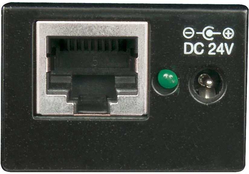 Lindy USB 2.0 4 prievadų Cat.6 50m juodas