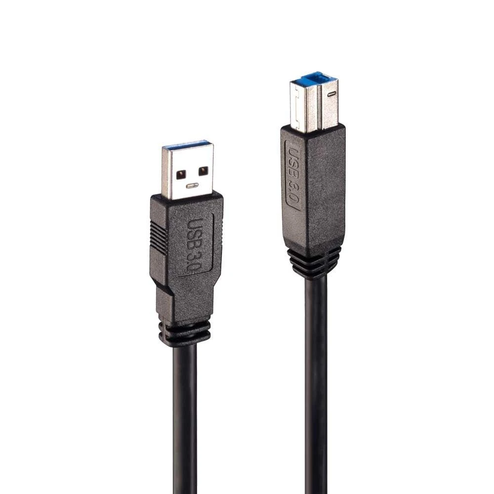 Lindy 43098 USB cable 10 m USB 3.2 Gen 1 (3.1 Gen 1) USB A USB B Juodas