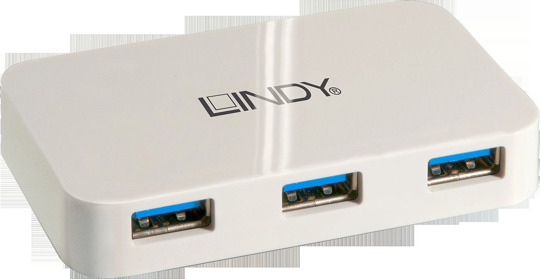 Lindy baltas USB 3.0 skirstytuvas