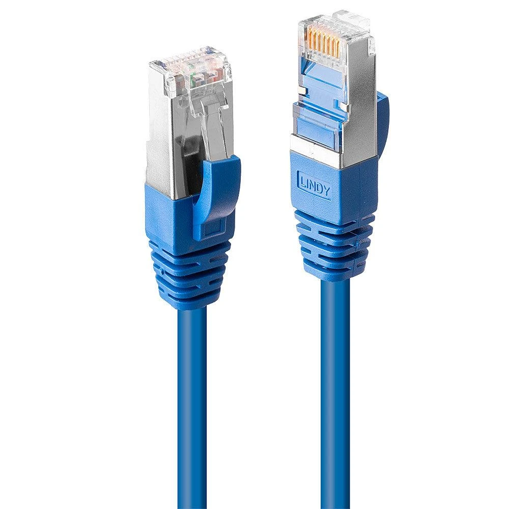 Tinklo Kabelis - LINDY Cat.6 S/FTP LSZH Tinklo Kabelis, RJ45, M/M, 250MHz, 26AWG, 0.5 m, Mėlynas