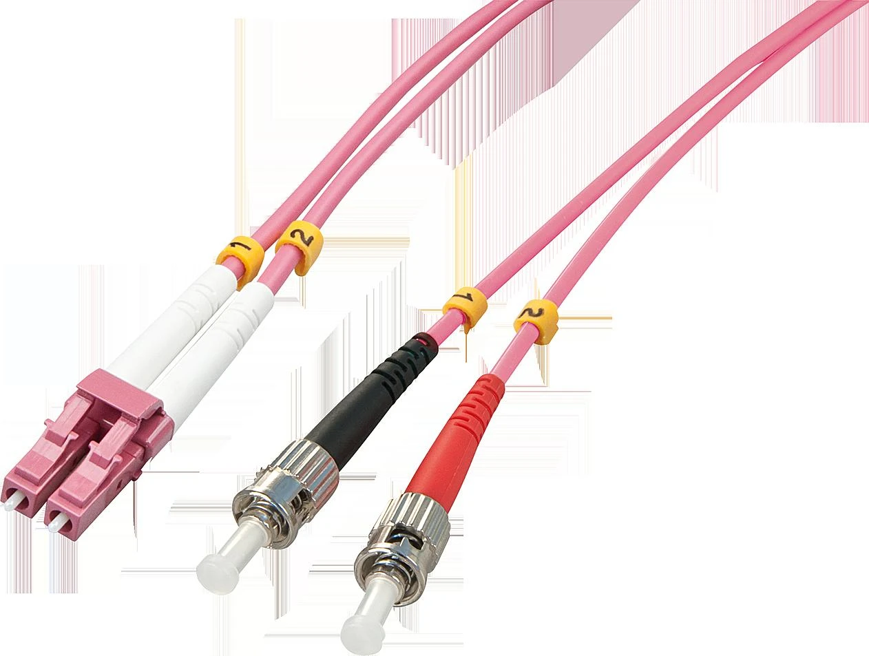 Lindy Pluoštinis Laidas - LC/ST OM4 5m 50/125µm Multimode