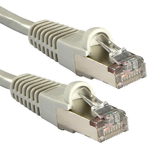 Tinklo Kabelis - LINDY Cat.6A S/FTP LSZH Tinklo Kabelis, RJ45, M/M, 500MHz, 0.5 m, Pilkas