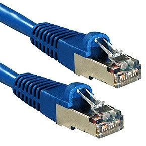 Tinklo Kabelis - LINDY Cat.6A S/FTP LSZH Tinklo Kabelis, RJ45, M/M, 500MHz, 0.5 m, Mėlynas