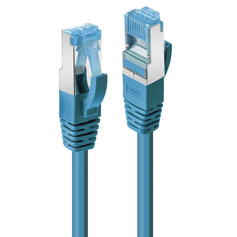 Tinklo Kabelis - LINDY Cat.6A S/FTP LSZH Tinklo Kabelis, RJ45, M/M, 500MHz, 10 m, Mėlynas