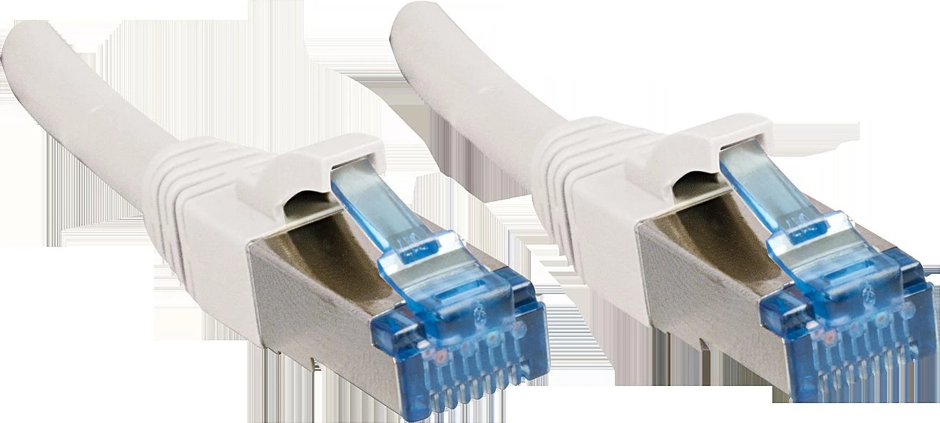 Tinklo Kabelis - LINDY Cat.6A S/FTP LSZH Tinklo Kabelis, RJ45, M/M, 500MHz, 28AWG, 5 m, Baltas