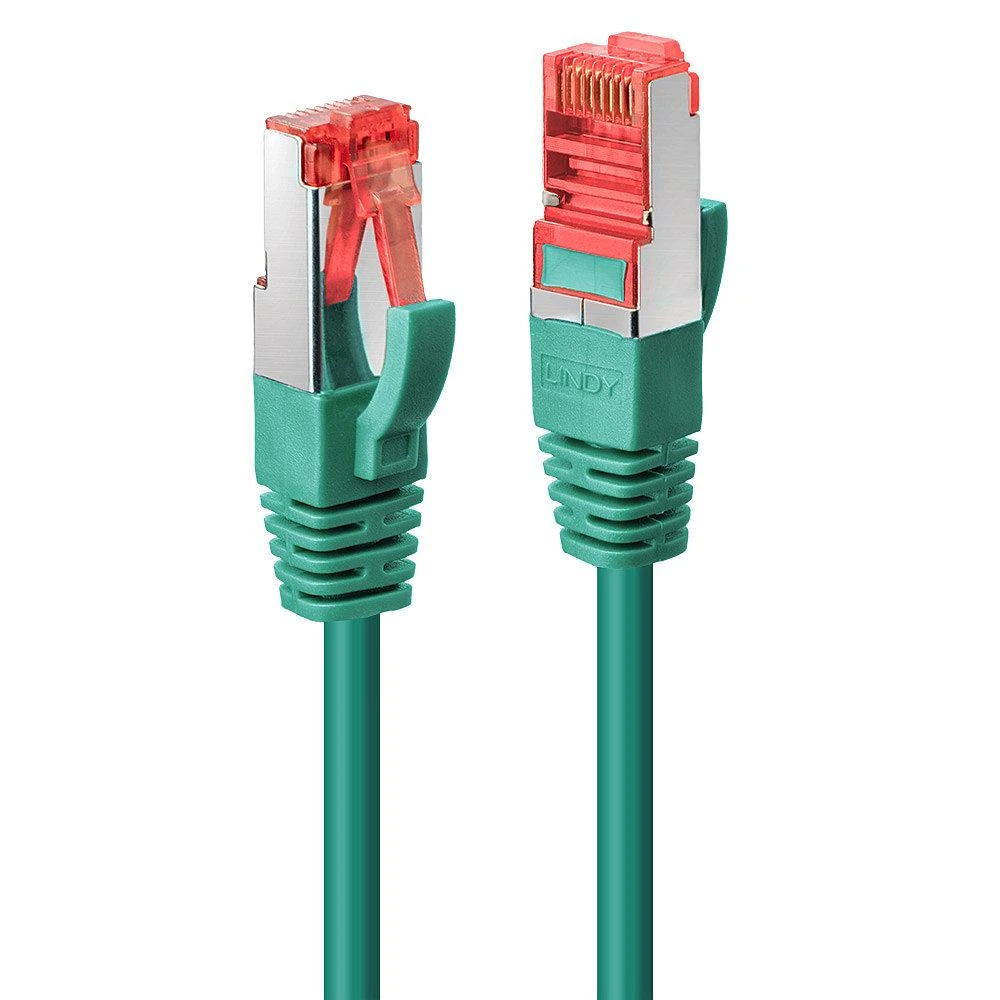 Tinklo Kabelis - LINDY Cat.6 S/FTP Tinklo Kabelis, RJ45, M/M, 250MHz, 27AWG, 0.5 m, Žalias