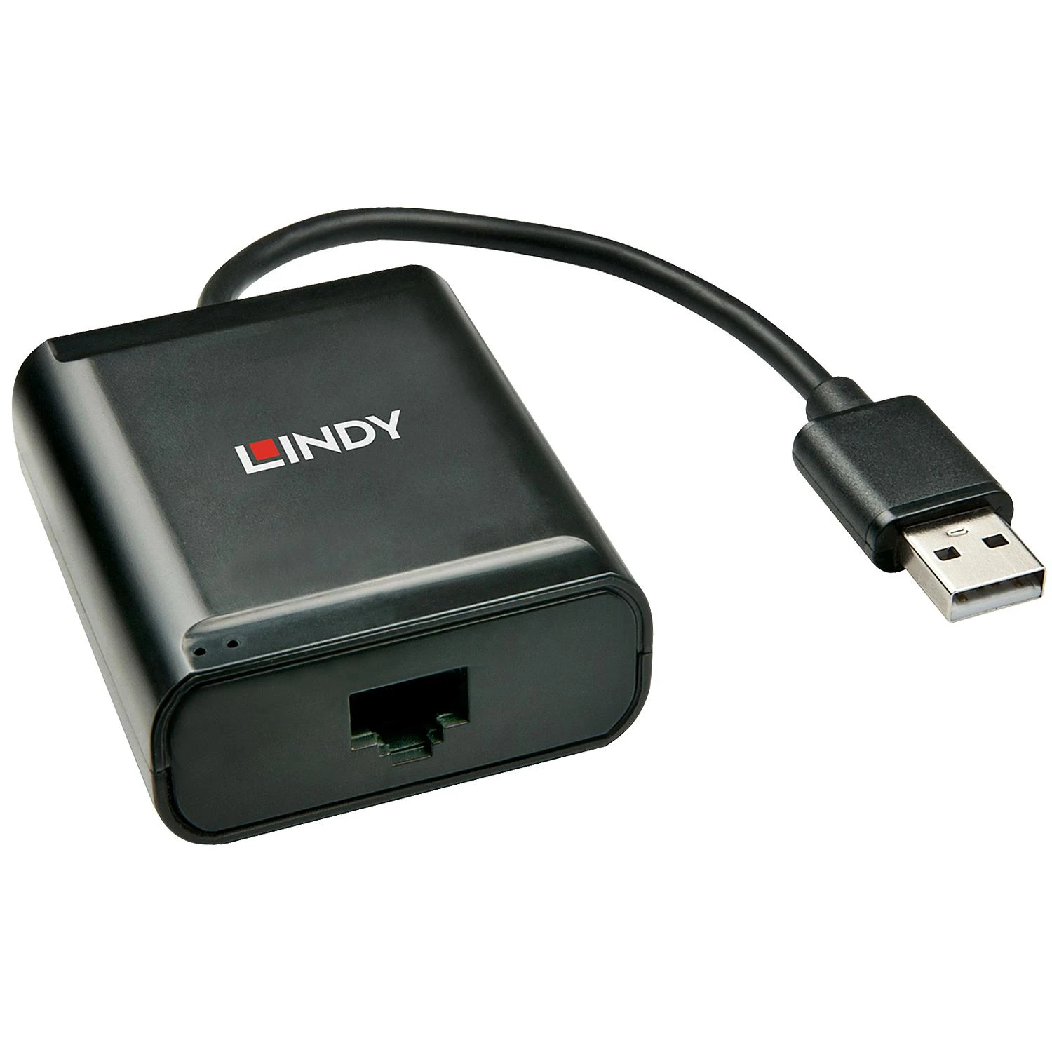 USB Ilgintuvas - LINDY 4 Prievadų USB 2.0 Cat.6 Ilgintuvas 60 m