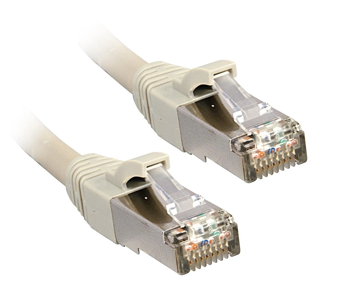 Tinklo Kabelis - LINDY Cat.6 S/FTP LSZH Tinklo Kabelis, RJ45, M/M, 250MHz, 26AWG, 0.3 m, Pilkas