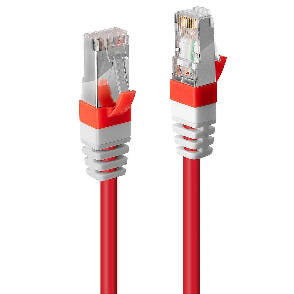Tinklo Kabelis - LINDY Cat.6A S/FTP LSZH Tinklo Kabelis, RJ45, M/M, 500MHz, 26AWG, 5 m, Raudonas