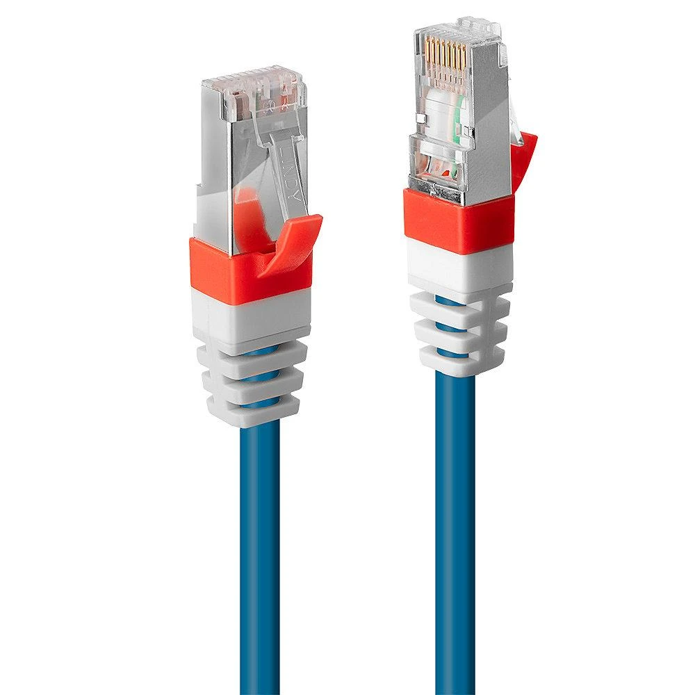 Tinklo Kabelis - LINDY Cat.6A S/FTP LSZH Tinklo Kabelis, RJ45, M/M, 500MHz, 26AWG, 0.5 m, Mėlynas