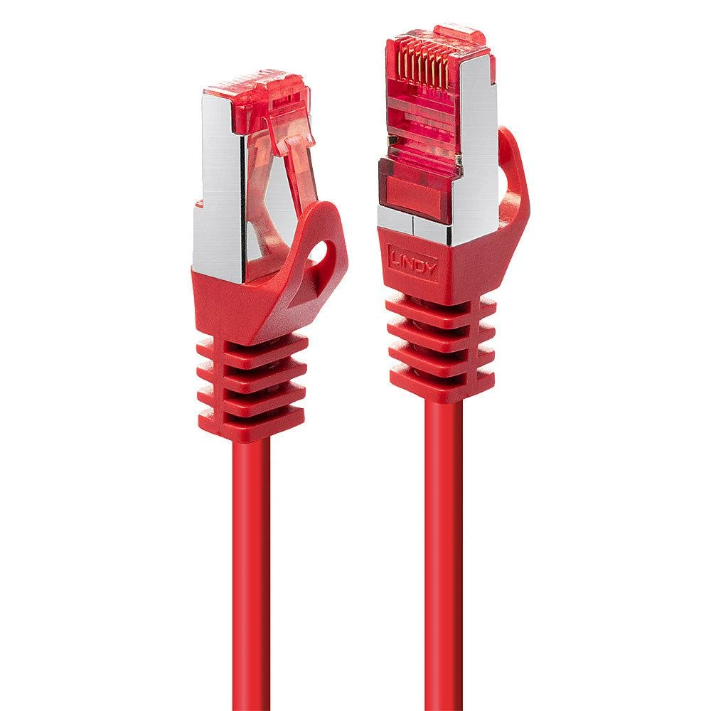 Tinklo Kabelis - LINDY Cat.6 S/FTP Tinklo Kabelis, RJ45, M/M, 250MHz, 28AWG, 1 m, Raudonas