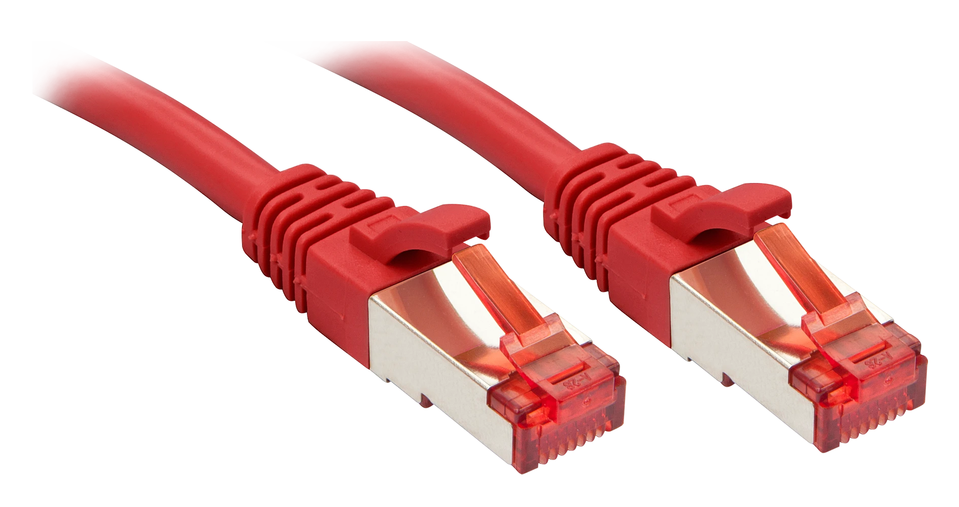 Tinklo Kabelis - LINDY Cat.6 S/FTP Tinklo Kabelis, RJ45, M/M, 250MHz, 27AWG, 1 m, Raudonas