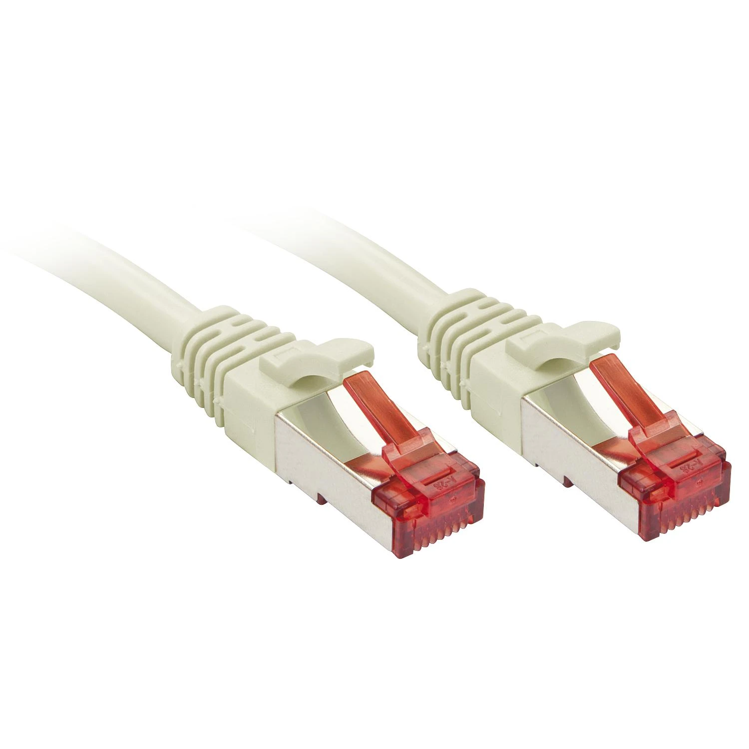 Tinklo kabelis - LINDY 2m Cat.6 S/FTP RJ45 250MHz Copper 27AWG Pilkas