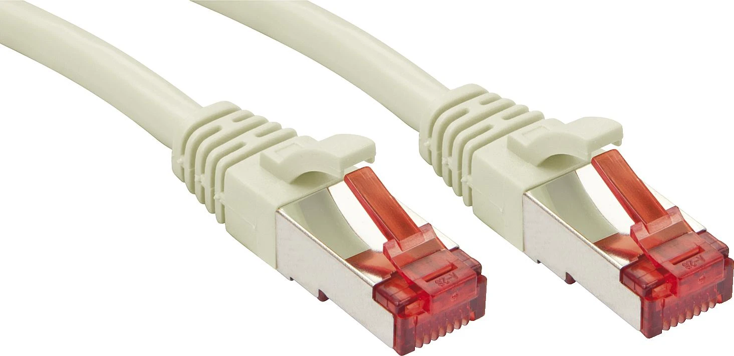 Tinklo kabelis - LINDY 2m Cat.6 S/FTP RJ45 250MHz Copper 27AWG Pilkas