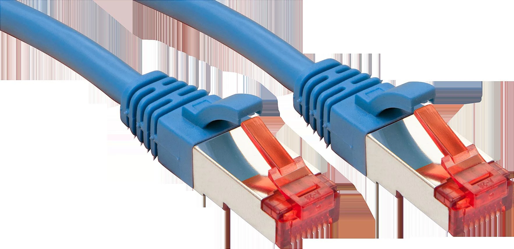 Tinklo Kabelis - LINDY Cat.6 S/FTP Tinklo Kabelis, RJ45, M/M, 250MHz, 27AWG, 2 m, Mėlynas