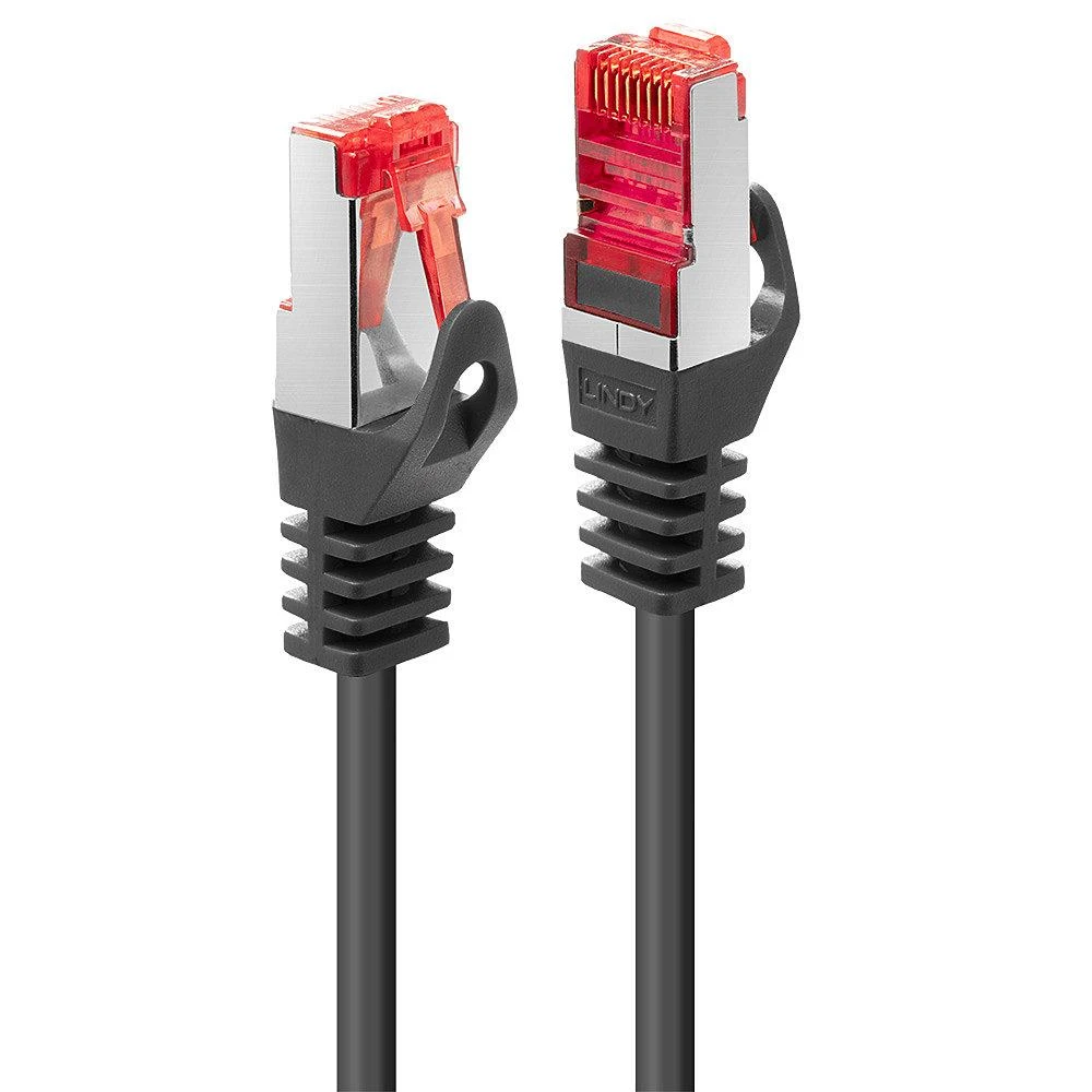 Tinklo Kabelis - LINDY Cat.6 S/FTP Tinklo Kabelis, RJ45, M/M, 250MHz, 28AWG, 3 m, Juodas