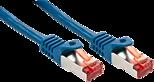 Tinklo Kabelis - LINDY Cat.6 S/FTP Tinklo Kabelis, RJ45, M/M, 250MHz, 28AWG, 5 m, Mėlynas