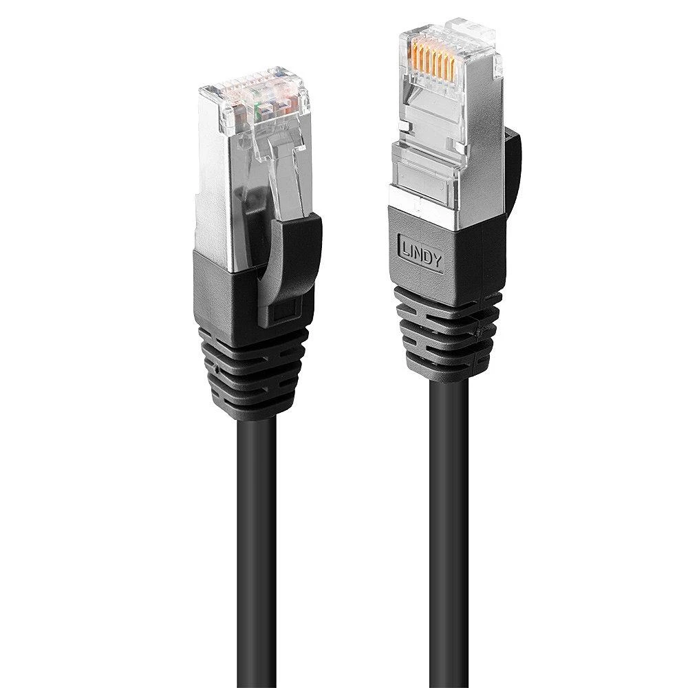 Lindy Patchkabel Cat6 SSTP / S/FTP PIMF juodas 7.50m (45606)