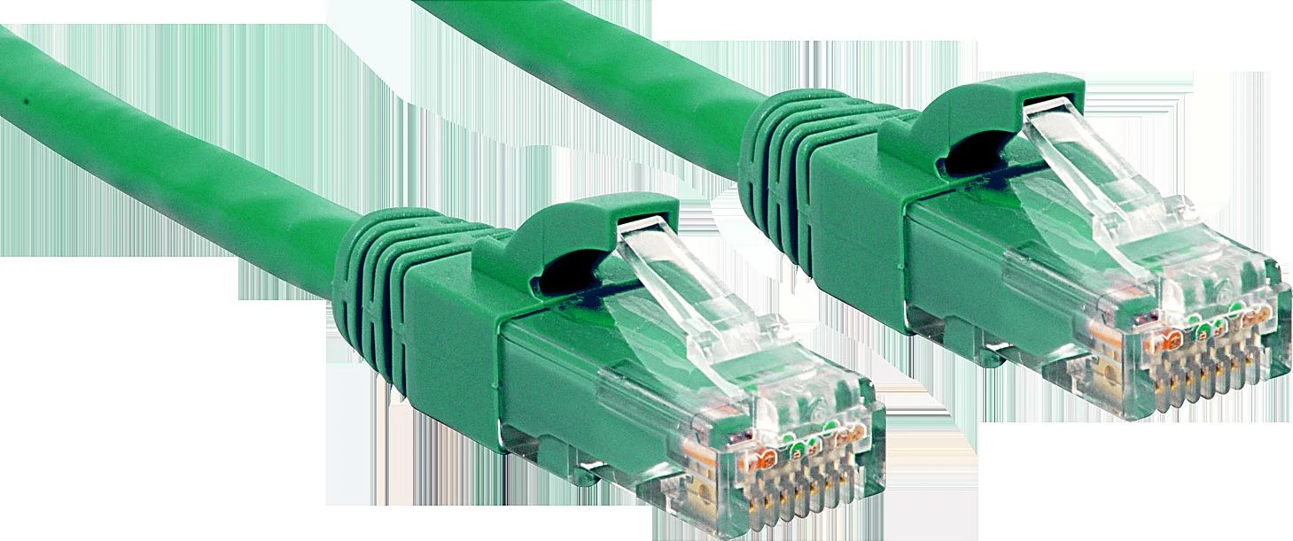 Tinklo Kabelis - LINDY Cat.6 U/UTP Tinklo Kabelis, RJ45, M/M, 250MHz, 3 m, Žalias