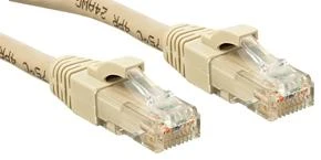 Tinklo Kabelis - LINDY Cat.6 U/UTP LSZH Tinklo Kabelis, RJ45, M/M, 250MHz, 26AWG, 0.3 m, Pilkas