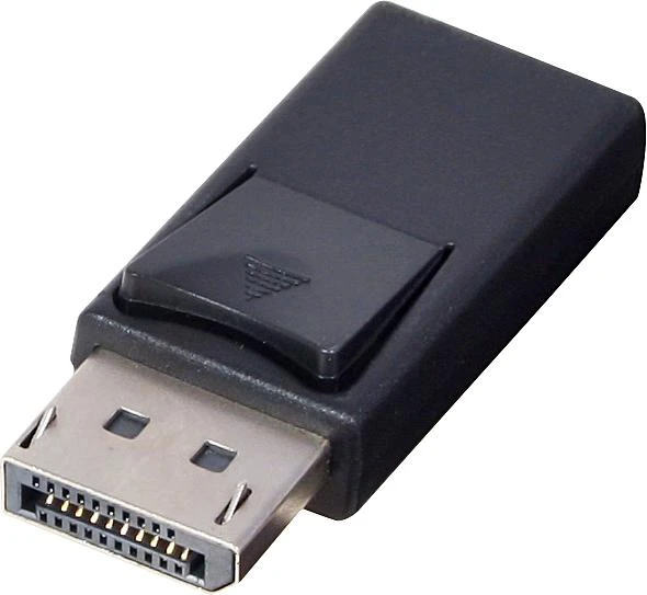 Lindy DisplayPort adapteris su fiksatoriumi