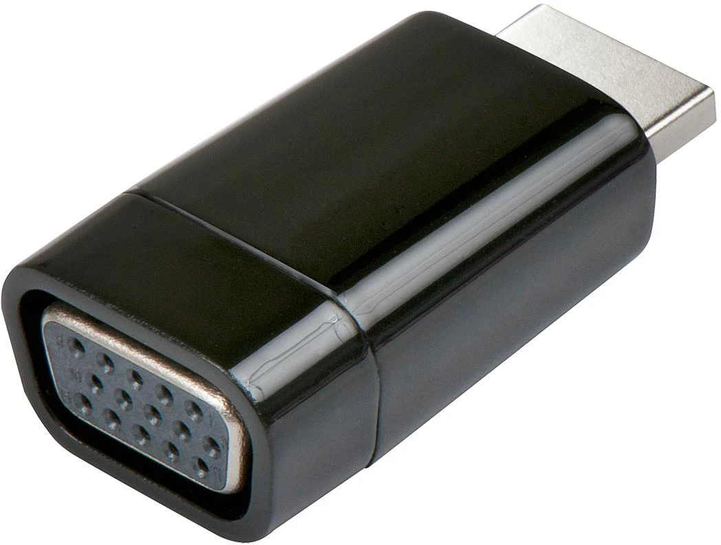 Adapteris - LINDY HDMI į VGA Konverteris, Juodas