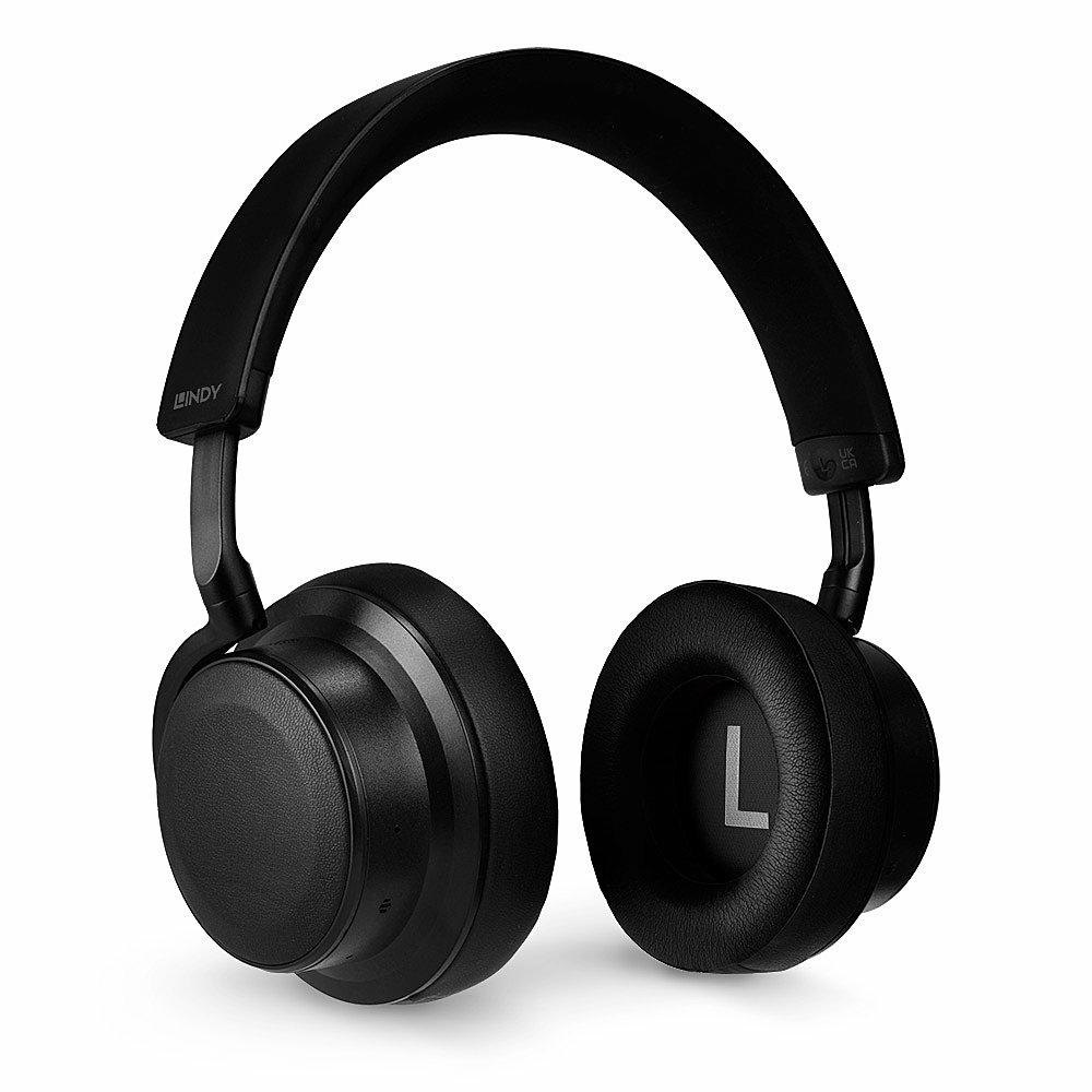 Belaidės Ausinės - Lindy LH900XW ANC, 40mm Garsiakalbis, 30H Baterijos Gyvavimo Laikas, Juoda