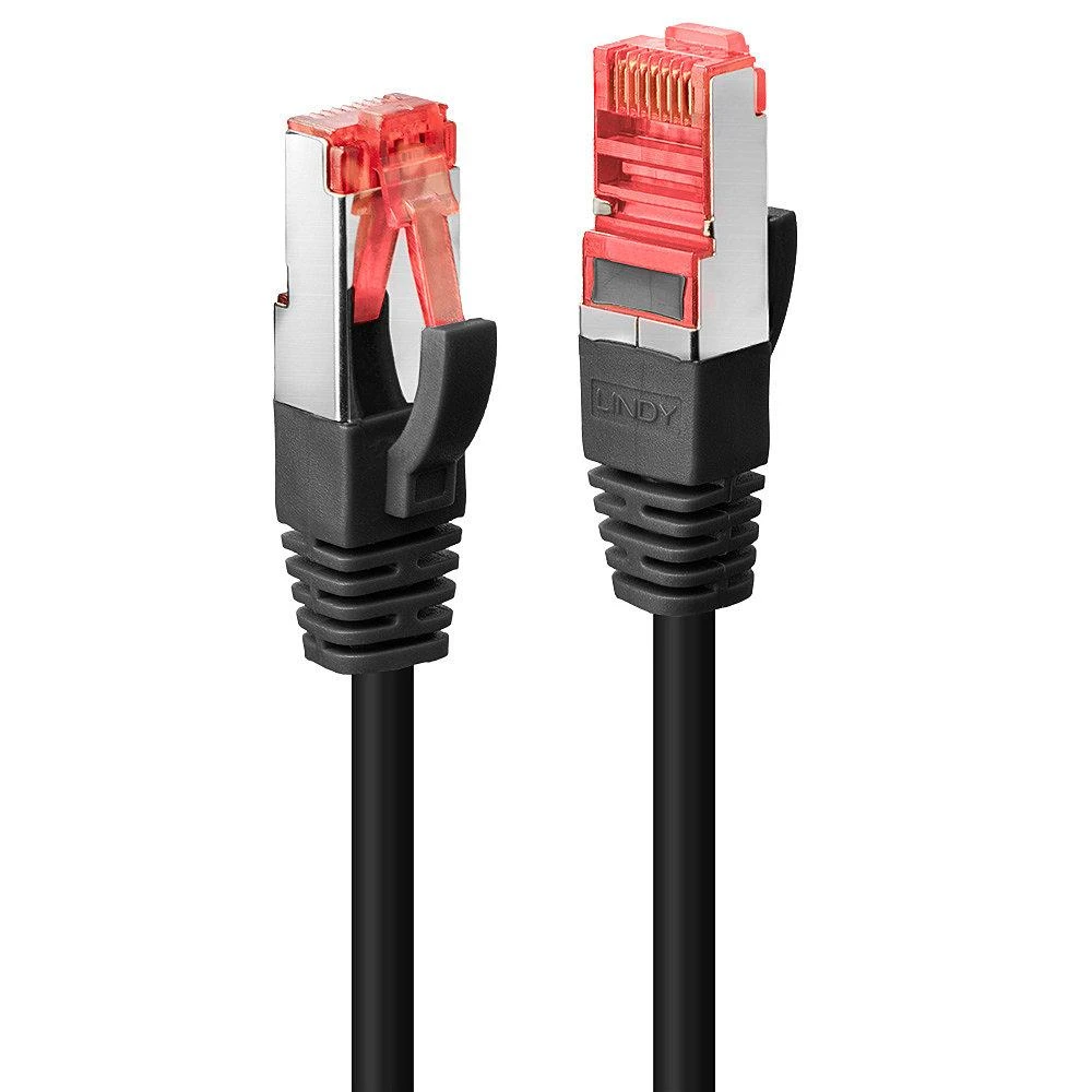 Tinklo Kabelis - LINDY Cat.6 S/FTP Tinklo Kabelis, RJ45, M/M, 250MHz, 27AWG, 0.5 m, Juodas