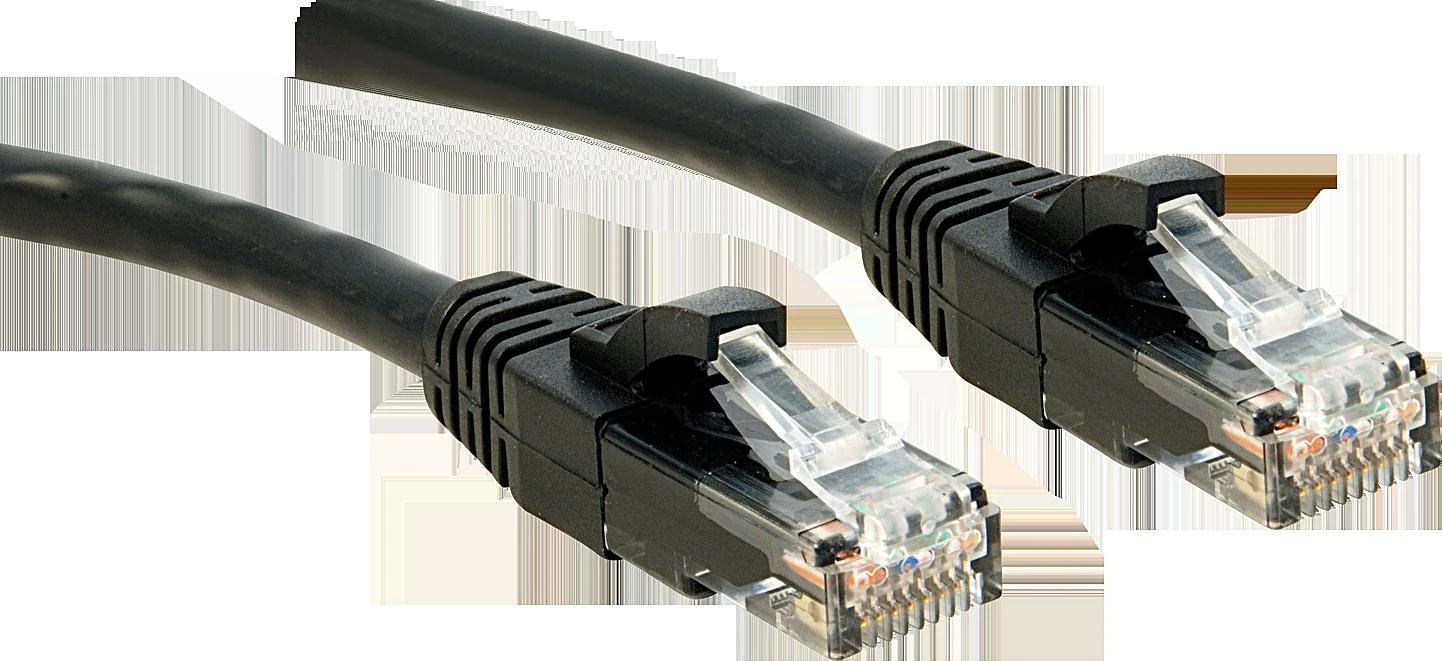 Tinklo Kabelis - LINDY Cat.6 U/UTP Tinklo Kabelis, RJ45, M/M, 250MHz, 10 m, Juodas