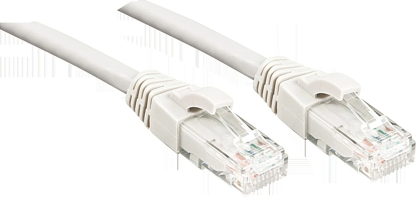 Tinklo Kabelis - LINDY Cat.6 U/UTP Tinklo Kabelis, RJ45, M/M, 250MHz, 3 m, Baltas